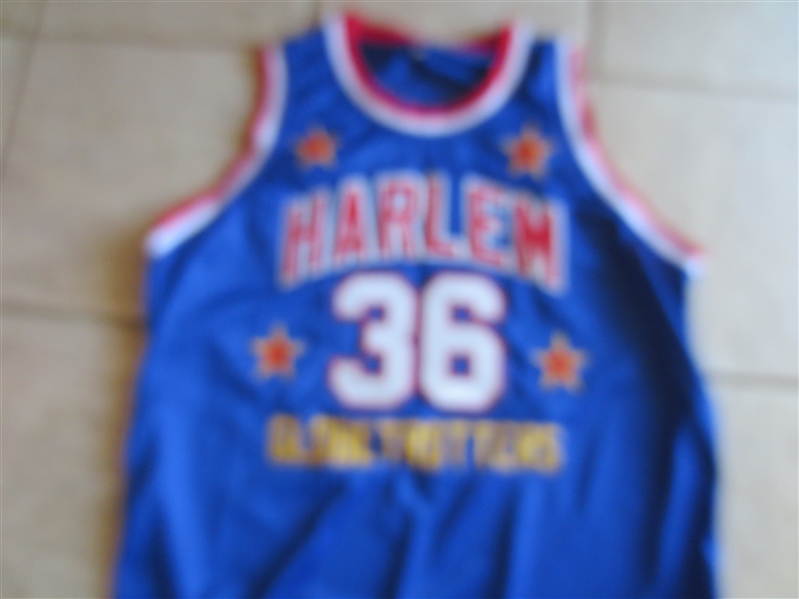 Autographed Meadowlark Lemon Harlem Globetrotters Signed Jersey Hall of Fame with Authentification from JSA