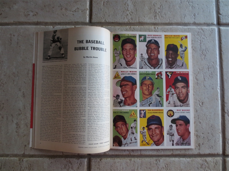 First Issue Sports Illustrated 8-16-54 With Card Insert in Beautiful Condition and No Mailing Label!