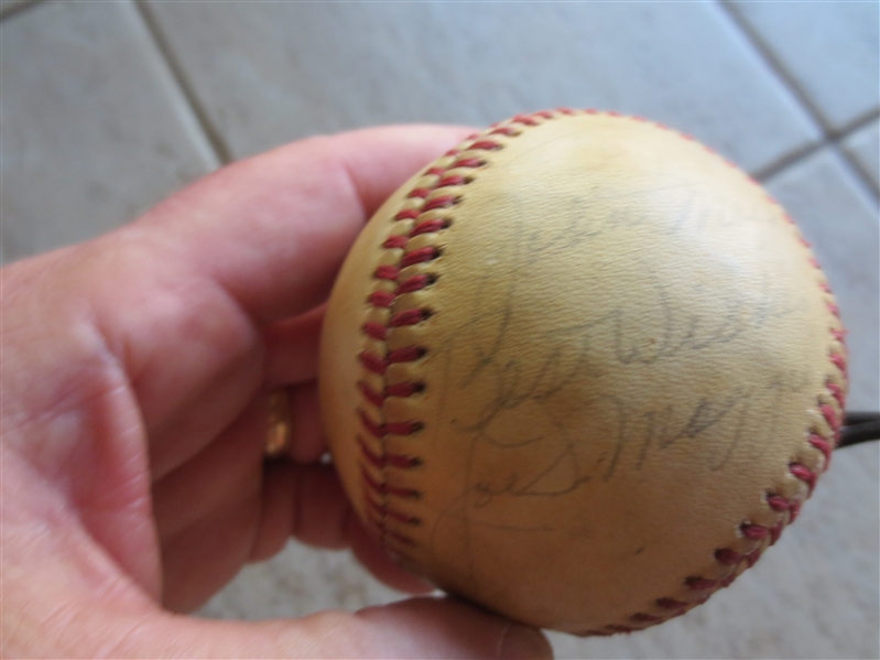 Autographed Joe DiMaggio Single Signed Personalized Baseball