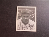 1936 Goudey R322 Jimmy Dykes Baseball Card in Great Shape!