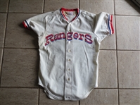 1974 Texas Ranger Game Worn Baseball Jersey Harper #33 Wilson Size 44