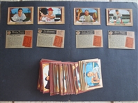 (102) different 1955 Bowman Baseball Cards with some stars in Very Nice EX-NMT Shape!