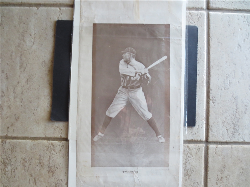 1913 M113 Ty Cobb Baseball Magazine Large Premium Insert  WOW!