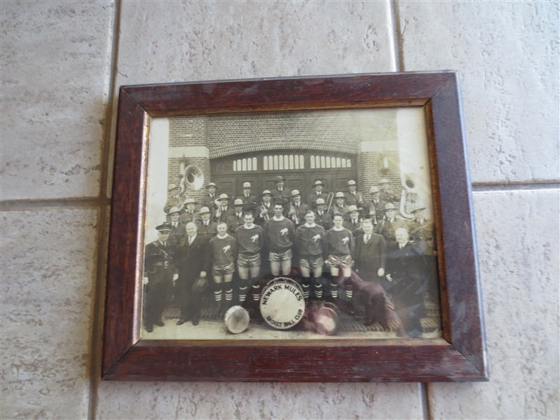 1934-35 Newark Mules ABL Pro American Basket Ball League Original Photo RARE  9.5 x 12