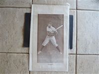 1913 M113 Ty Cobb Baseball Magazine Large Premium Insert  19" x 10" WOW!