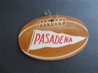 1923 Pasadena (California) High School Program/Schedule ---shaped like a football!