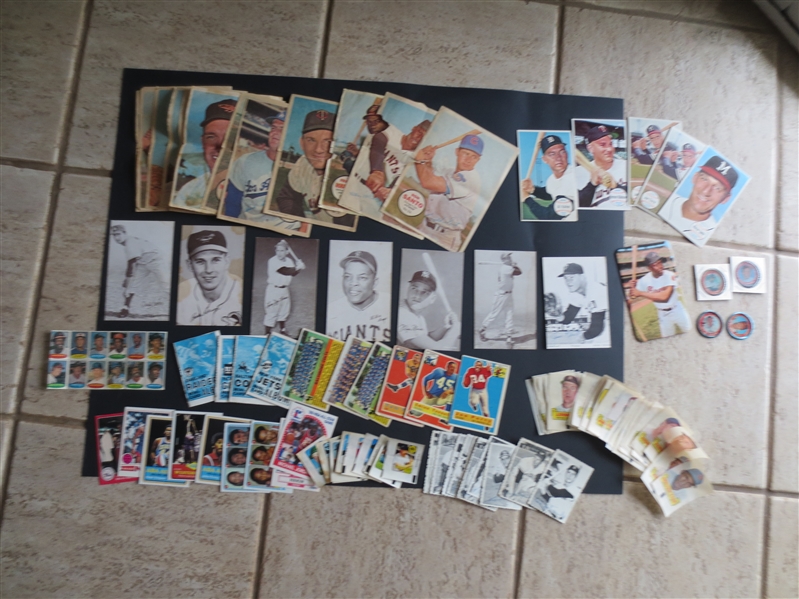 DEALER/COLLECTOR MONSTER LOT---Over 2000 Mostly Baseball Cards---includes (400) 1959 Topps Baseball Cards and a 1953 Topps Jackie Robinson and other 1953 Topps Hall of Famers, Slabbed, Raw, HOFers anm
