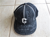 Autographed Homestead Grays Fitted Negro League Baseball Cap with 23 Signatures including Monte Irvin, Double Duty Radcliffe