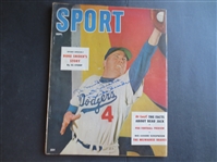 Autographed Duke Snider September 1955 Sport Magazine