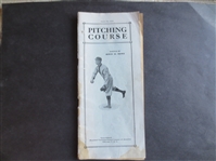 1910 Walter Johnsons Pitching Course Booklet with Advice from Christy Mathewson and other greats!