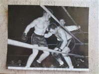 1933 Type 1 King Levinsky beats Jack Sharkey Boxing Photo  7" x 9"