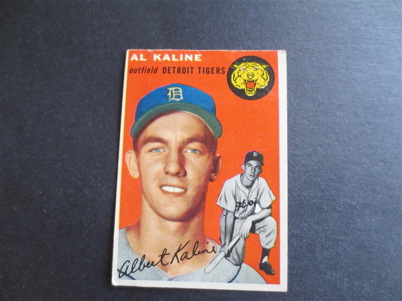 1954 Topps Al Kaline Rookie Baseball Card #201  Hall of Famer