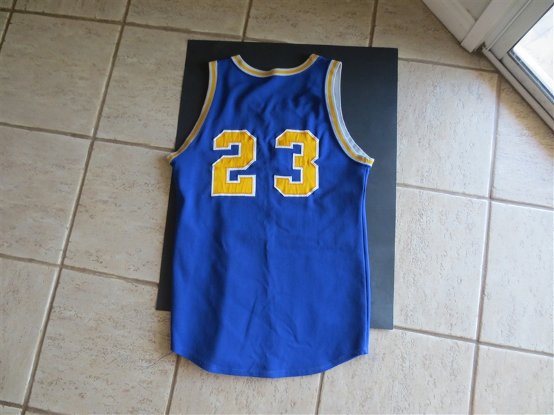 Circa 1970 UCLA Game Worn (?) Basketball Jersey #23 Russell Athletic Size 40