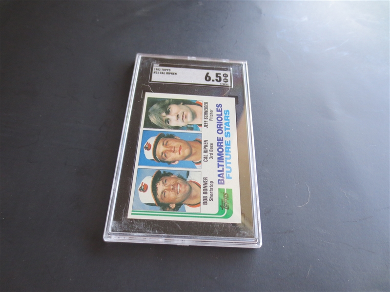 1982 Topps Cal Ripken Rookie SGC 6.5 EX-NMT+ Baseball Card #21