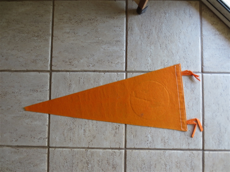 1960's San Diego Gulls WHA World Hockey Association Pennant 32 across---nice but missing tip