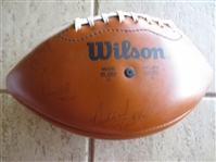 Autographed San Diego Chargers Football with 24 Signatures