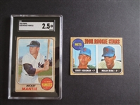 1968 Topps Baseball Card COMPLETE SET in Nice Shape!  WOW!