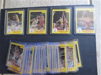 1986 Star Basketball Court King COMPLETE Card Set minus Michael Jordan in Great shape!