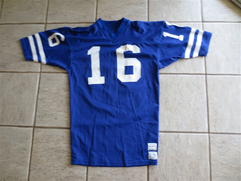 Autographed Milt Plum 1972 (?) Los Angeles Rams Game Worn Jersey 