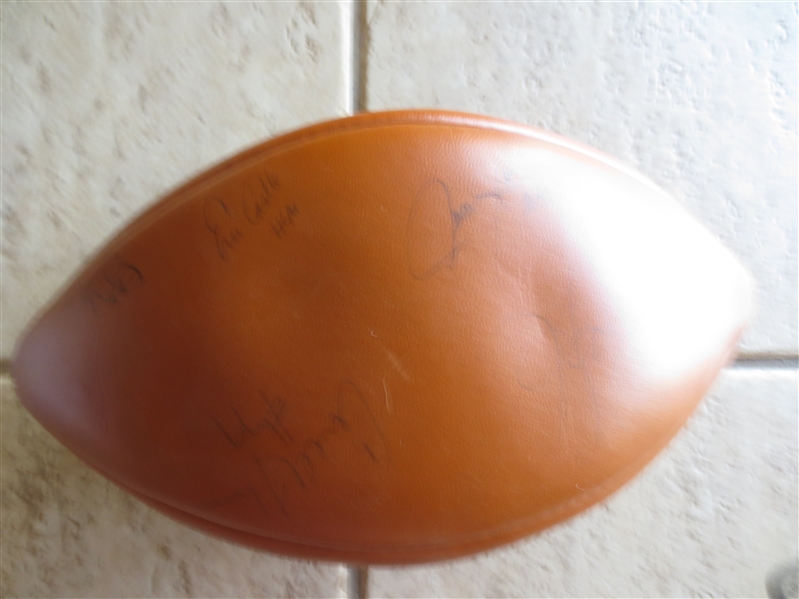 Autographed San Diego Chargers Football with 24 Signatures