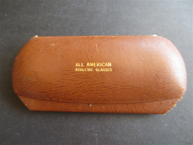 1940's-50's George Mikan All American Athletic Basketball Glasses and Case