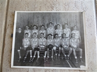 Autographed 1938 NYU New York University Basketball Team Signed Photo with 15 Signatures   8" x 10"