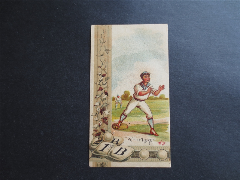 1880's (?) Wright & Ditson Baseball Scorecard Program Put it Here  RARE!