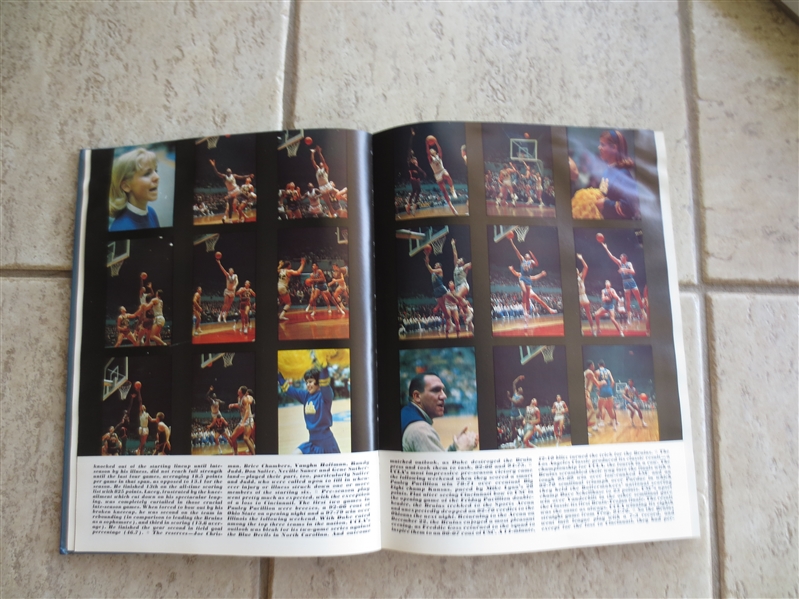 Lew Alcindor Kareem Abdul Jabbar 1966 UCLA School Yearbook with numerous pictures of Kareem and John Wooden