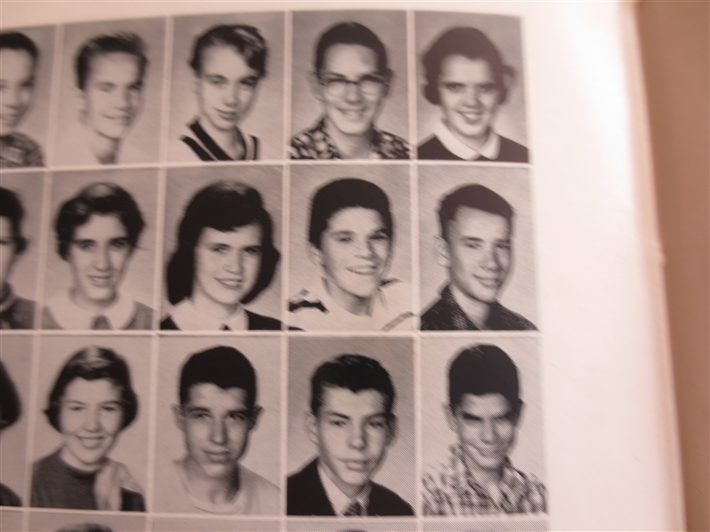 Pete Rose 1956 High School Yearbook---he looks very young here!