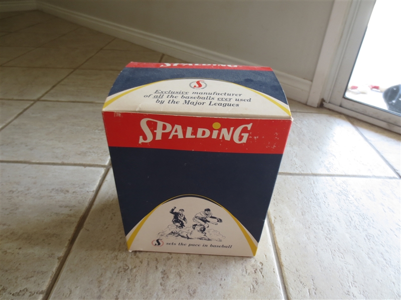 1960 Spalding NMT-Mint in the Box Catchers Mask  Model 45-123 Beautiful!