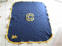 Huge 1960s-70s UCLA Football Wool Blanket