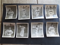 (20) different Autographed 1950s Syracuse Chiefs Photo Snapshots