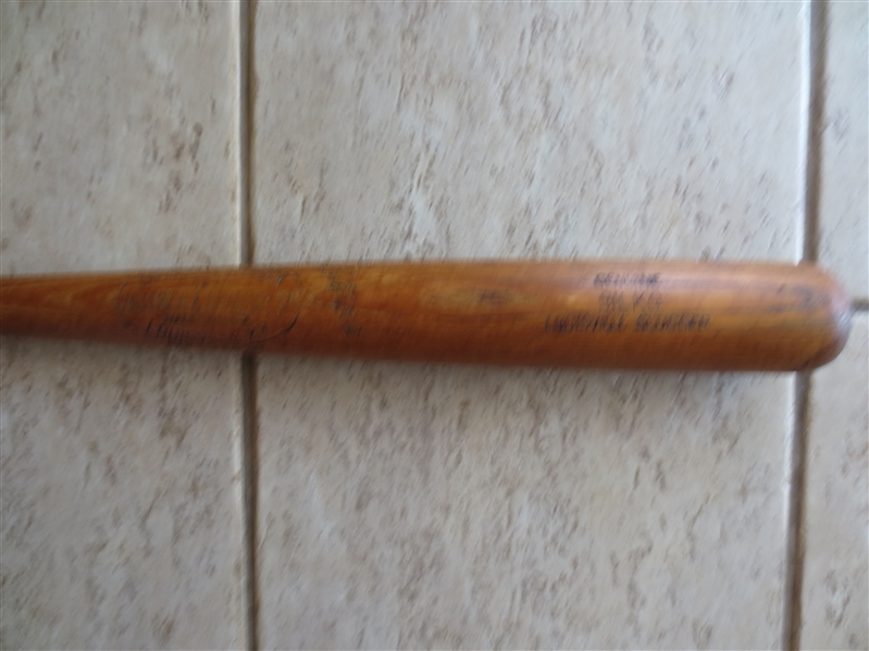 1950's Steve Bilko Game Used Baseball Bat 35  PCL Superstar