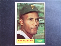 1961 Topps Bob Clemente Baseball Card #388 in Beautiful Shape but off-center  LOOK!