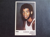 1972 Icee Bear Kareem Jabbar Basketball Card in Great Shape!