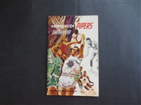 1968-69 Minnesota Pipers ABA Basketball Media Guide  Connie Hawkins