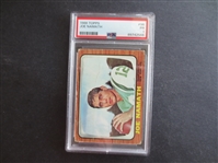 1966 Topps Joe Namath PSA 1 PR Football Card #95