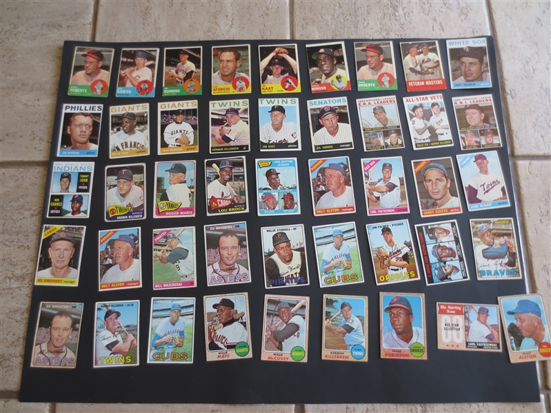 DEALER/COLLECTOR MONSTER CARD LOT---Mostly Baseball Cards---Just over 2000 includes 48 Leaf DiMaggio, 49 Leaf Musial, and 54 Bowman Mays and Numerous Hall of Famers Slabbed and Raw!!! 