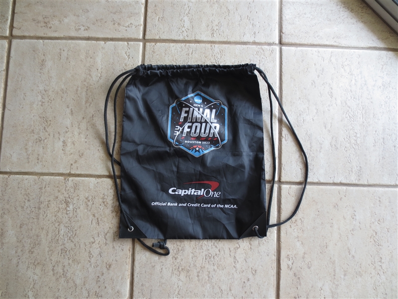 2023 NCAA Men's Final Four Tournament Basketball Houston Advertising Carry Bag by Capital One