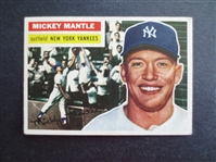 1956 Topps Mickey Mantle Baseball Card #135 in Nice Shape and Centered