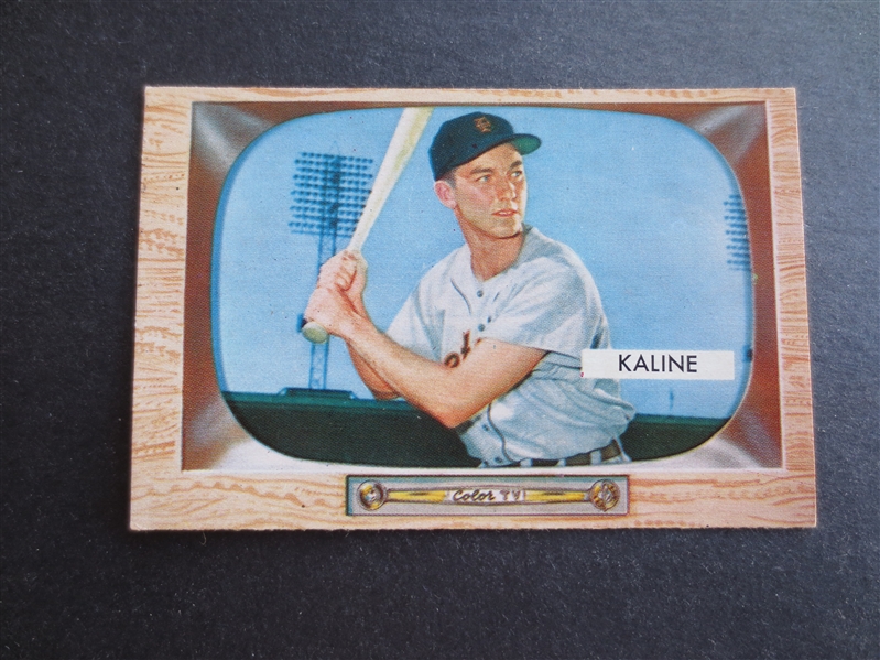 1955 Bowman Al Kaline Baseball Card #23 in Beautiful Condition  Hall of Famer