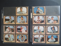 (201) different 1955 Bowman Baseball Cards in Great Shape!  63% of the Complete Set