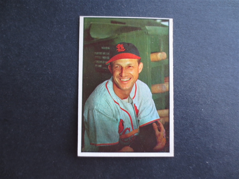 1953 Bowman Color Stan Musial Baseball Card #52 in Great Shape!           SK