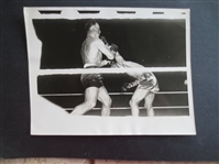 1935 Acme News Pictures Type 1 Photo of Boxer Joe Louis Defeats Primo Carnera