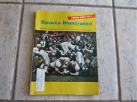 1966 Sports Illustrated with Notre Dame vs. Michigan State Football Cover