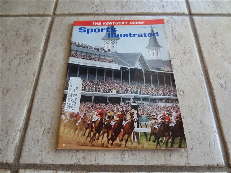 1965 Kentucky Derby Issue of Sports Illustrated  Horse Racing