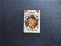 1961 Topps Roger Maris Sporting News All Star SALESMAN PROMOTIONAL SAMPLE Baseball Card