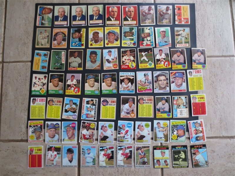 DEALER/COLLECTOR MONSTER CARD LOT---Mostly Baseball Cards---Just over 2000 Cards including hundreds of PSA and raw HOFers