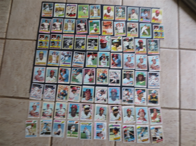 DEALER/COLLECTOR MONSTER CARD LOT---Mostly Baseball Cards---Just over 2000 Cards including hundreds of PSA and raw HOFers