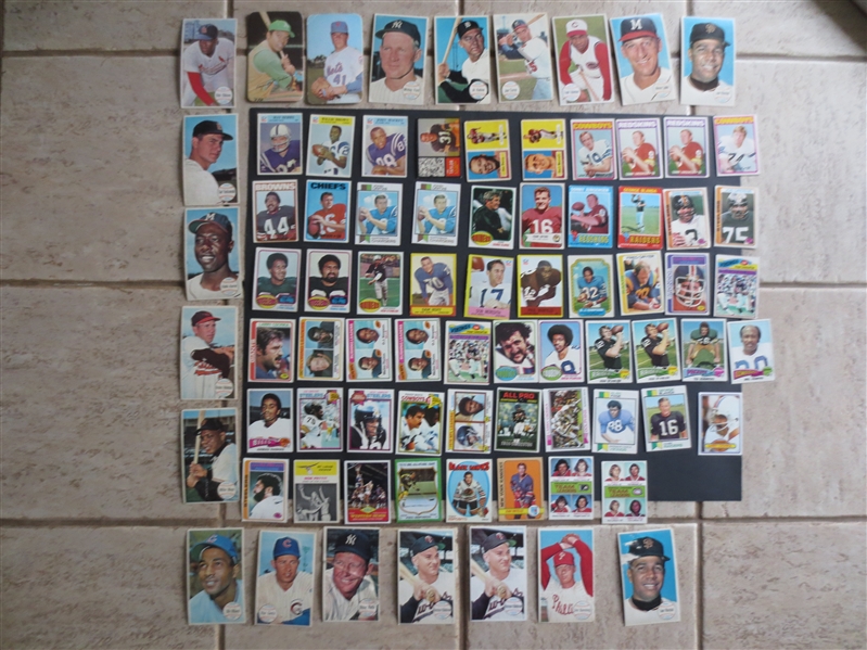 DEALER/COLLECTOR MONSTER CARD LOT---Mostly Baseball Cards---Just over 2000 Cards including hundreds of PSA and raw HOFers